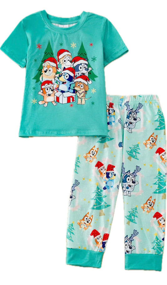 CHRISTMAS BOYS PAJAMA SET