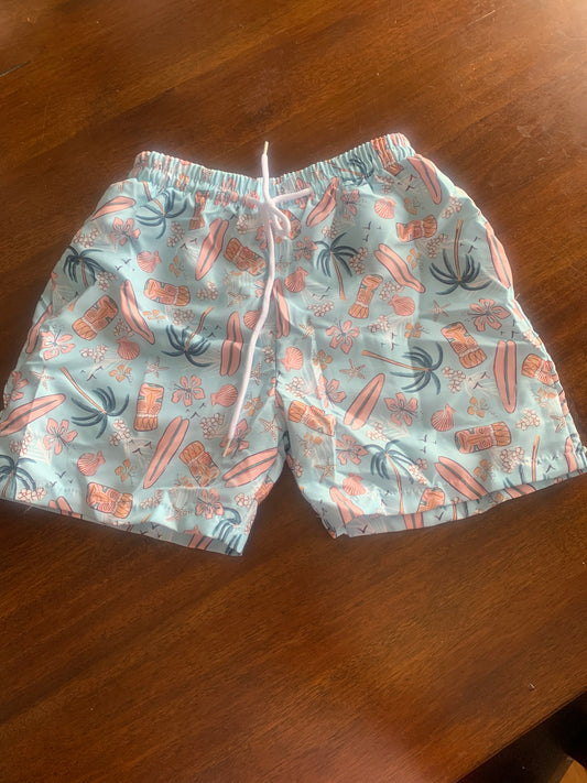 Tropical  Boy swim pants