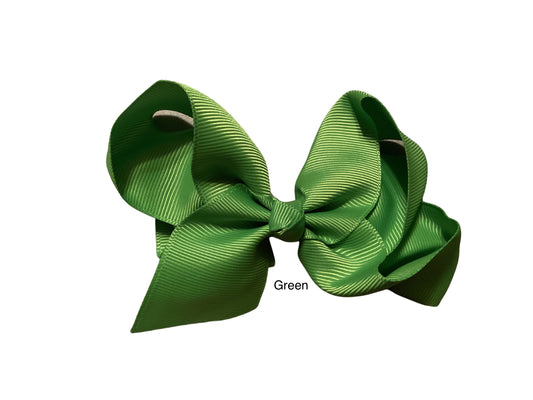 4-inch hair bow clip