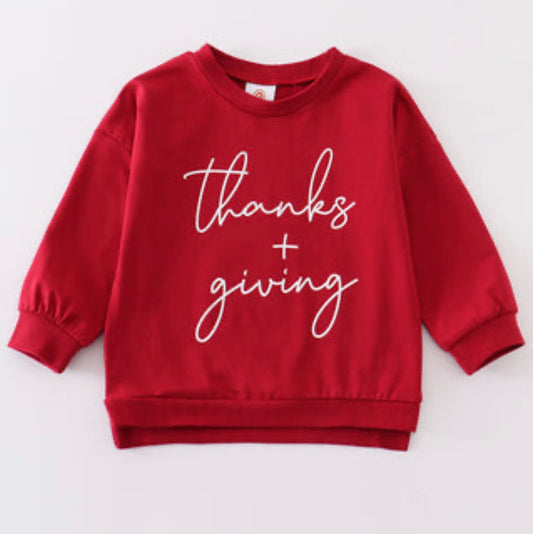 Unisex Maroon thanksgiving sweatshirt